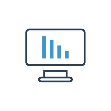 bilgisayar simgesi vektör illüstrasyonu