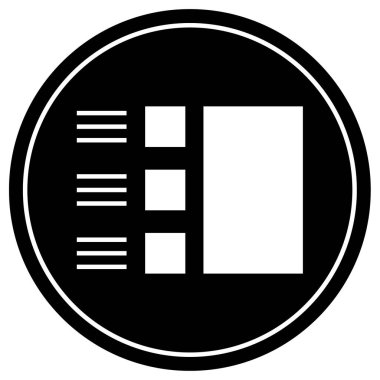 Kablo çerçevesi. Web simgesi basit illüstrasyon