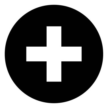 artı işaret vektörü simgesi 