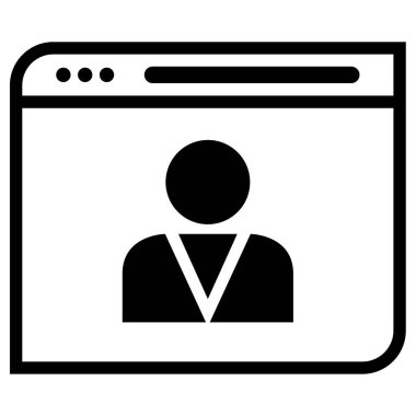 SEO Web Tarayıcısı, vektör illüstrasyonu