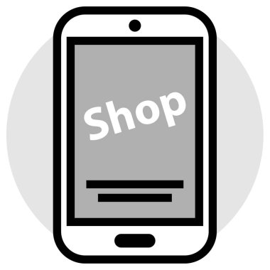 Alışveriş kavramı vektör çizim 