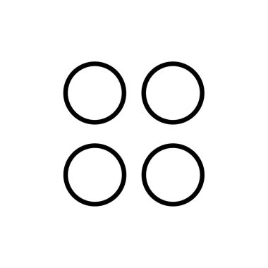 soyut yaratıcı tasarım izole edilmiş simge, vektör illüstrasyonu          