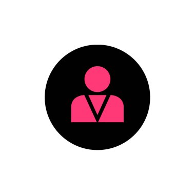 man simgesi vektör illüstrasyonu 