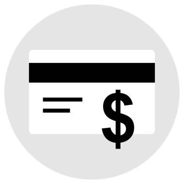 Kredi Kartı Ödeme Vektör İllüstrasyon