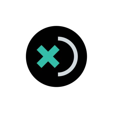 Simge vektörünü sil, işareti sil 