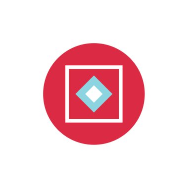 soyut yaratıcı tasarım izole edilmiş simge, vektör illüstrasyonu          