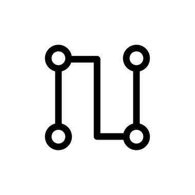 Modern iletişim simgesinin vektör illüstrasyonu    