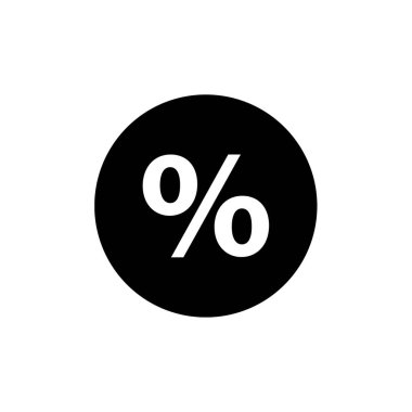 yüzde oranı vektör çizimi