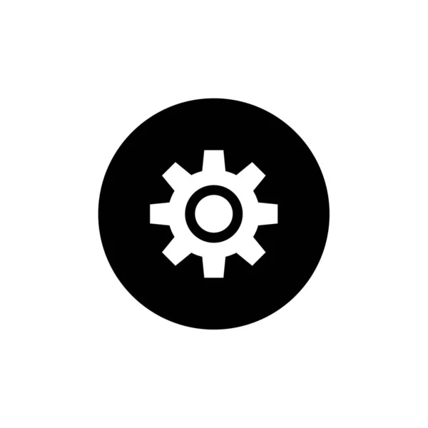 Gear Setup Work Options Internet Icon Vector Illustration — Stock Vector