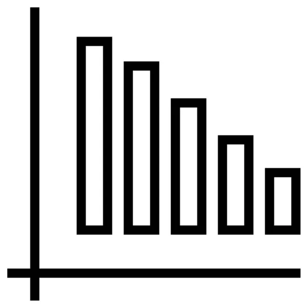 Graphiksymbol Umrissstil — Stockvektor