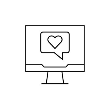 Metin Mesajlaşma simgesi vektör illüstrasyonu