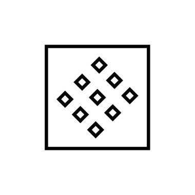 soyut yaratıcı tasarım izole edilmiş simge, vektör illüstrasyonu          