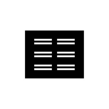 Kablo çerçevesi. Web simgesi basit illüstrasyon