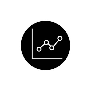 grafik ikonu vektör illüstrasyonu