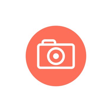 Kamera web simge vektör çizim  