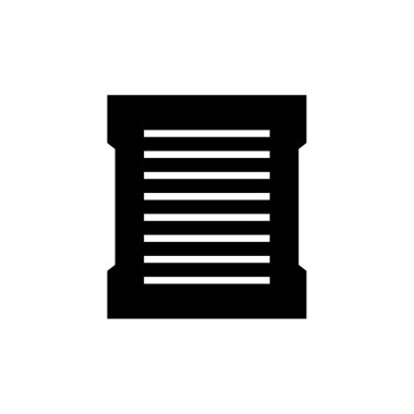 Evet ux wirefram düzeni, web sayfası simgesi 