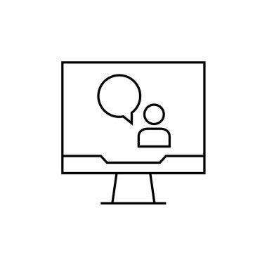 Metin Mesajlaşma simgesi vektör illüstrasyonu