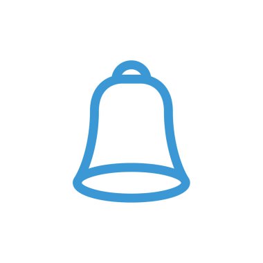 Çan simgesi vektör illüstrasyonu 