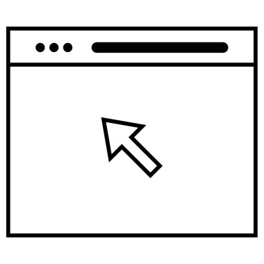 SEO Web Tarayıcısı, vektör illüstrasyonu