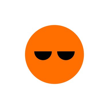 yüz simgesi, vektör illüstrasyonu 