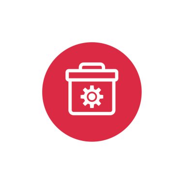 Profesyonel evrak çantasının vektör çizimi 