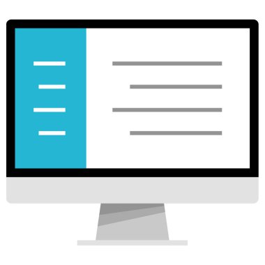 soyut ağ geliştirme vektör çizimi. 