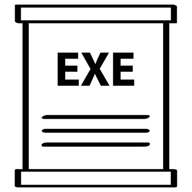 dosya adı simgesi vektör illüstrasyonu