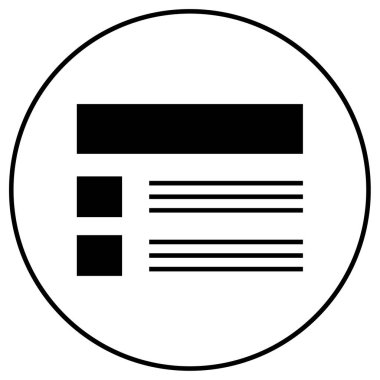 Kablolar modern simge, vektör illüstrasyonu