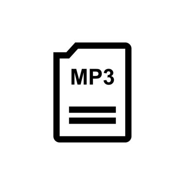 dosya adı simgesi vektör illüstrasyonu