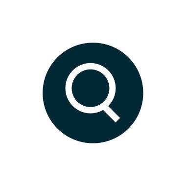 Arama simgesi vektör illüstrasyonu 