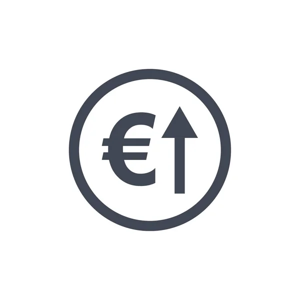 Euro Zeichen Währungssymbol Einfache Vektorillustration — Stockvektor
