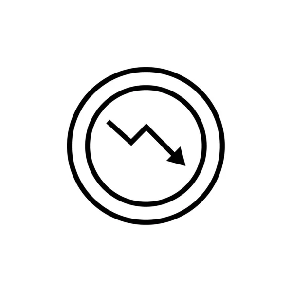 Vector Illustration Icon Arrow — Stock Vector