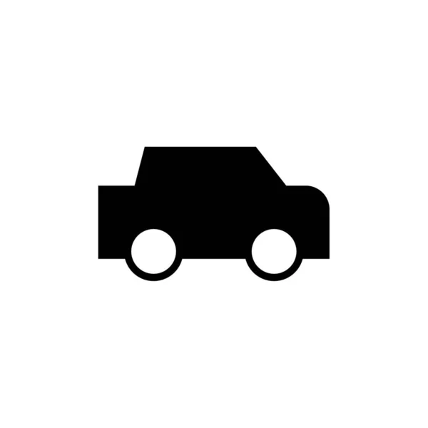 汽车图标矢量隔离在白色背景上为您的网页和移动应用程序设计 传输标识概念 — 图库矢量图片