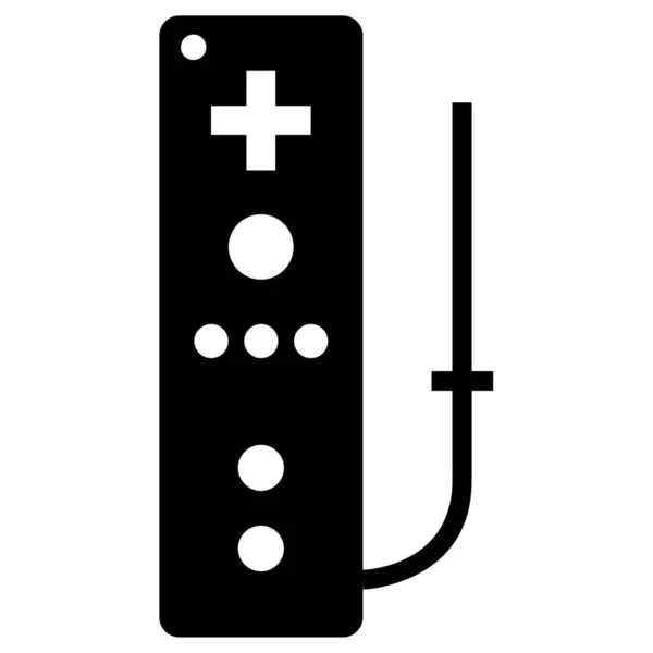 Иконка Контроллера Игры Векторный Стиль — стоковый вектор