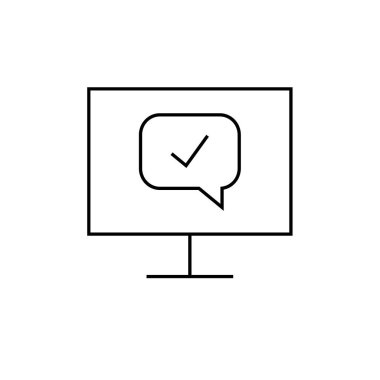 Metin Mesajlaşma simgesi vektör illüstrasyonu