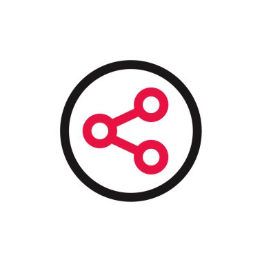 Modern iletişim simgesinin vektör illüstrasyonu    