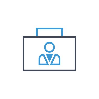 kullanıcı profili simgesi, vektör illüstrasyonu basit tasarım