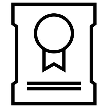 iş raporu simgesi basit illüstrasyon