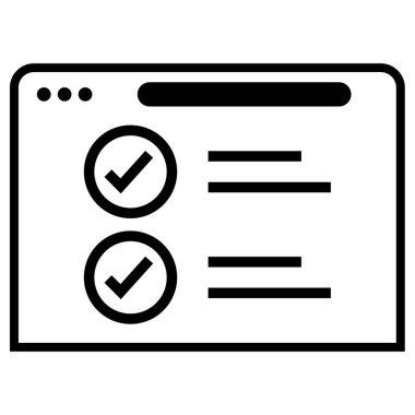 İşaretleme simgesinin vektör illüstrasyonu    