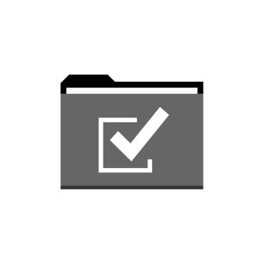 Web ve mobil uygulama tasarımınız için beyaz arkaplanda izole edilmiş dizin simgesi vektörü  