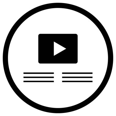 Kablolar modern simge, vektör illüstrasyonu