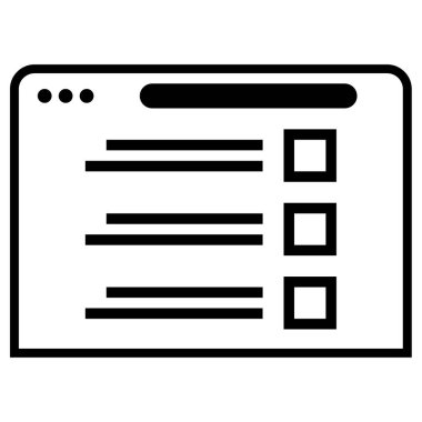 Kablo çerçevesi. Web simgesi basit illüstrasyon