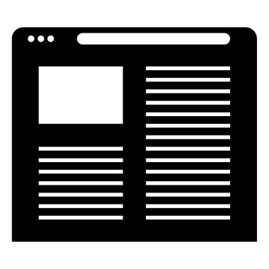 Kablo çerçevesi. Web simgesi basit illüstrasyon