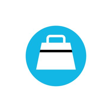 Alışveriş torbaları simge vektör çizim