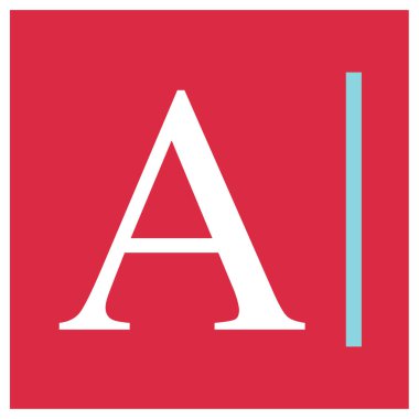 K harfi logo simge tasarım şablonu