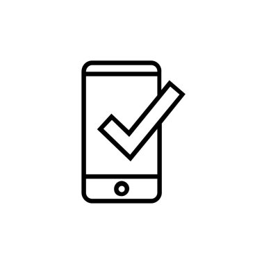 İşaretleme simgesinin vektör illüstrasyonu    