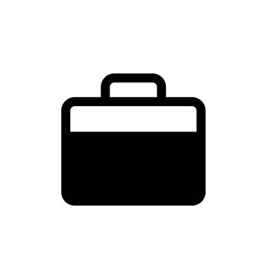 evrak çantası ikonu vektör illüstrasyonu