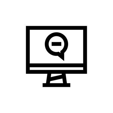 Metin Mesajlaşma simgesi vektör illüstrasyonu