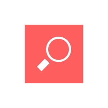 Basit büyüteç simgesini 