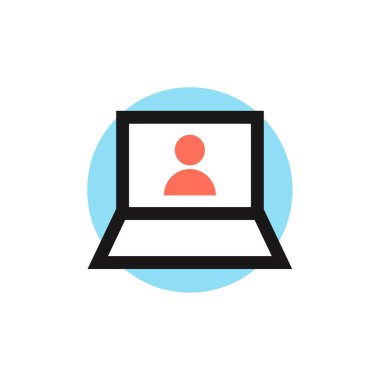 ağ basit vektör illüstrasyonu  